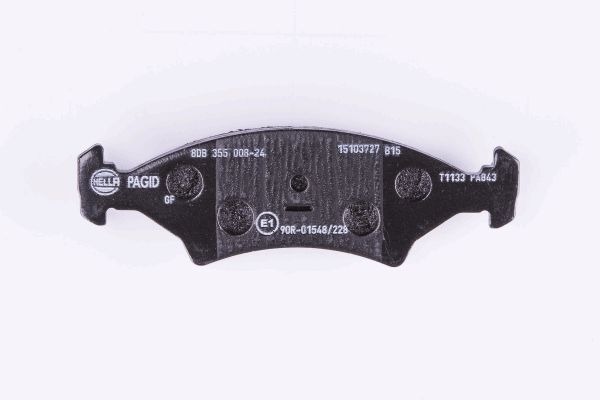 BEHR HELLA SERVICE - 8DB355008241 - Комплект тормозных колодок, дисковый тормоз BEHR HELLA SERVICE - 8DB355008241 - Комплект тормозных колодок, дисковый тормоз