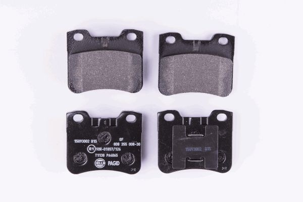 BEHR HELLA SERVICE - 8DB355008301 - Комплект тормозных колодок, дисковый тормоз BEHR HELLA SERVICE - 8DB355008301 - Комплект тормозных колодок, дисковый тормоз