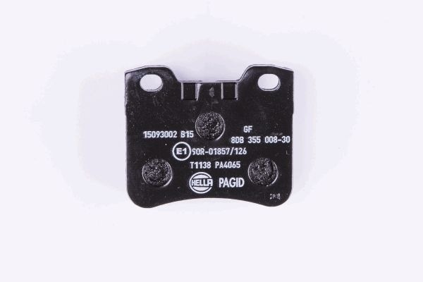 BEHR HELLA SERVICE - 8DB355008301 - Комплект тормозных колодок, дисковый тормоз BEHR HELLA SERVICE - 8DB355008301 - Комплект тормозных колодок, дисковый тормоз