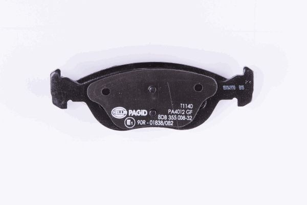 BEHR HELLA SERVICE - 8DB355008321 - Комплект тормозных колодок, дисковый тормоз