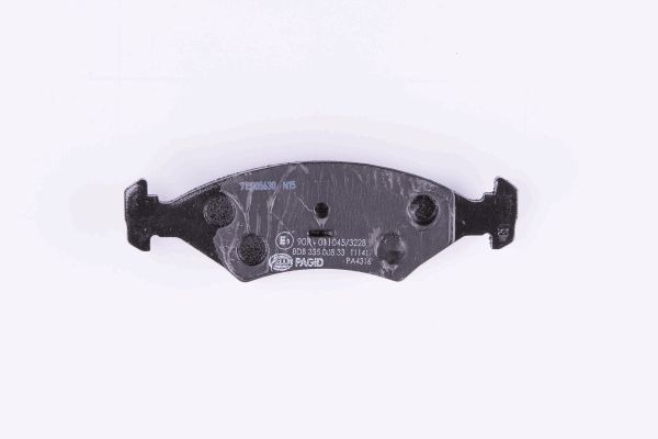 BEHR HELLA SERVICE - 8DB355008331 - Комплект тормозных колодок, дисковый тормоз