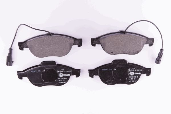 BEHR HELLA SERVICE - 8DB355008421 - Комплект тормозных колодок, дисковый тормоз BEHR HELLA SERVICE - 8DB355008421 - Комплект тормозных колодок, дисковый тормоз