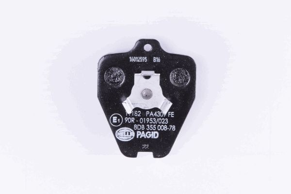 BEHR HELLA SERVICE - 8DB355008781 - Комплект тормозных колодок, дисковый тормоз