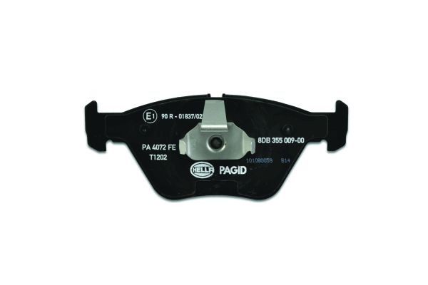 BEHR HELLA SERVICE - 8DB355009001 - Комплект тормозных колодок, дисковый тормоз