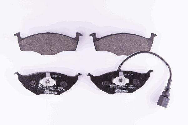 BEHR HELLA SERVICE - 8DB355009021 - Комплект тормозных колодок, дисковый тормоз BEHR HELLA SERVICE - 8DB355009021 - Комплект тормозных колодок, дисковый тормоз