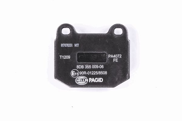 BEHR HELLA SERVICE - 8DB355009061 - Комплект тормозных колодок, дисковый тормоз BEHR HELLA SERVICE - 8DB355009061 - Комплект тормозных колодок, дисковый тормоз