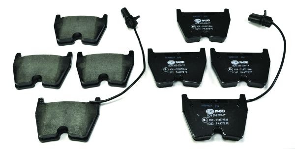 BEHR HELLA SERVICE - 8DB355009191 - Комплект тормозных колодок, дисковый тормоз