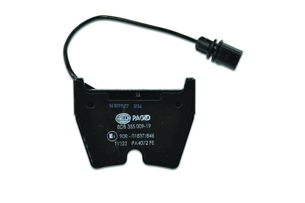 BEHR HELLA SERVICE - 8DB355009191 - Комплект тормозных колодок, дисковый тормоз