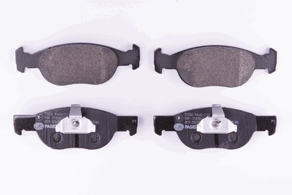 BEHR HELLA SERVICE - 8DB355009231 - Комплект тормозных колодок, дисковый тормоз