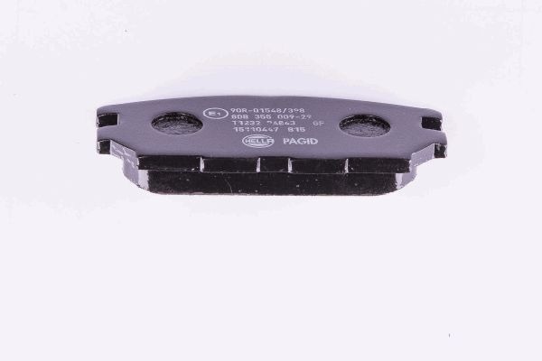 BEHR HELLA SERVICE - 8DB355009291 - Комплект тормозных колодок, дисковый тормоз