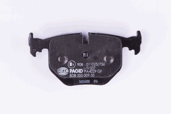 BEHR HELLA SERVICE - 8DB355009331 - Комплект тормозных колодок, дисковый тормоз