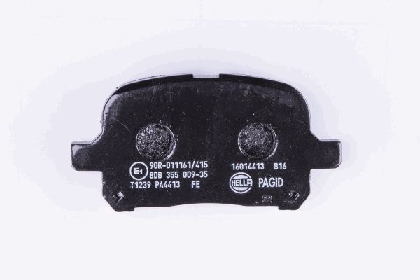 BEHR HELLA SERVICE - 8DB355009351 - Комплект тормозных колодок, дисковый тормоз