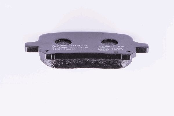 BEHR HELLA SERVICE - 8DB355009351 - Комплект тормозных колодок, дисковый тормоз