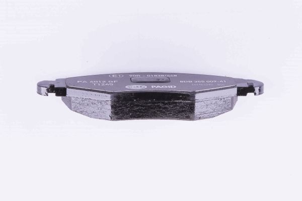 BEHR HELLA SERVICE - 8DB355009411 - Комплект тормозных колодок, дисковый тормоз BEHR HELLA SERVICE - 8DB355009411 - Комплект тормозных колодок, дисковый тормоз