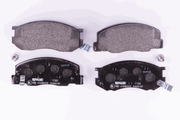 BEHR HELLA SERVICE - 8DB355009481 - Комплект тормозных колодок, дисковый тормоз