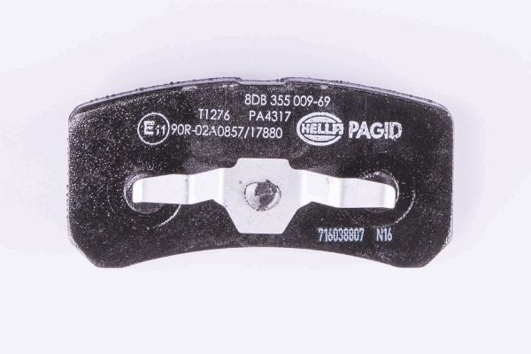 BEHR HELLA SERVICE - 8DB355009691 - Комплект тормозных колодок, дисковый тормоз BEHR HELLA SERVICE - 8DB355009691 - Комплект тормозных колодок, дисковый тормоз