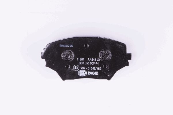 BEHR HELLA SERVICE - 8DB355009741 - Комплект тормозных колодок, дисковый тормоз