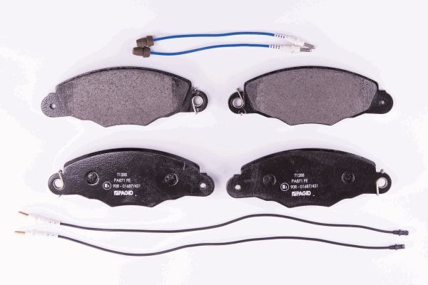 BEHR HELLA SERVICE - 8DB355009811 - Комплект тормозных колодок, дисковый тормоз