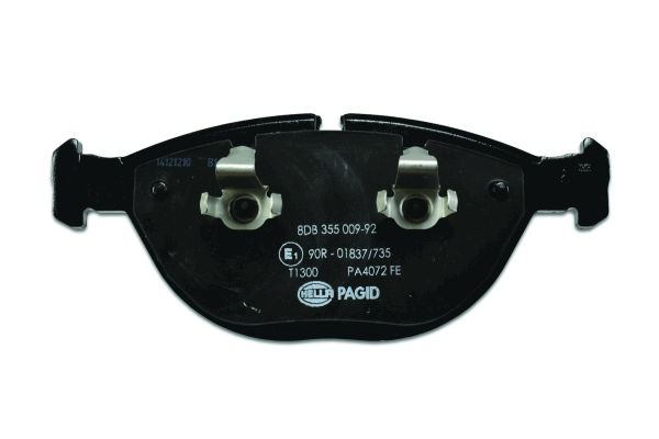 BEHR HELLA SERVICE - 8DB355009921 - Комплект тормозных колодок, дисковый тормоз BEHR HELLA SERVICE - 8DB355009921 - Комплект тормозных колодок, дисковый тормоз