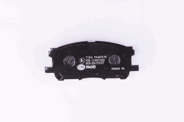 BEHR HELLA SERVICE - 8DB355010071 - Комплект тормозных колодок, дисковый тормоз BEHR HELLA SERVICE - 8DB355010071 - Комплект тормозных колодок, дисковый тормоз