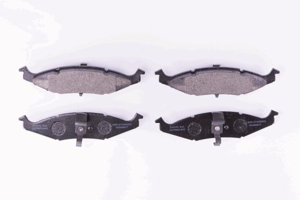 BEHR HELLA SERVICE - 8DB355010081 - Комплект тормозных колодок, дисковый тормоз