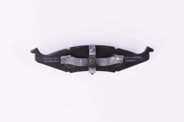 BEHR HELLA SERVICE - 8DB355010081 - Комплект тормозных колодок, дисковый тормоз