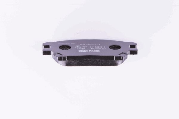 BEHR HELLA SERVICE - 8DB355010111 - Комплект тормозных колодок, дисковый тормоз