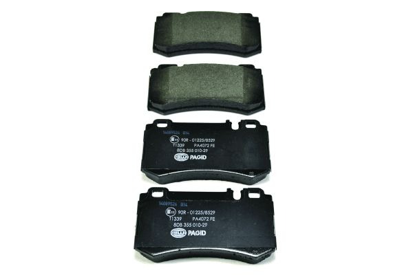 BEHR HELLA SERVICE - 8DB355010291 - Комплект тормозных колодок, дисковый тормоз