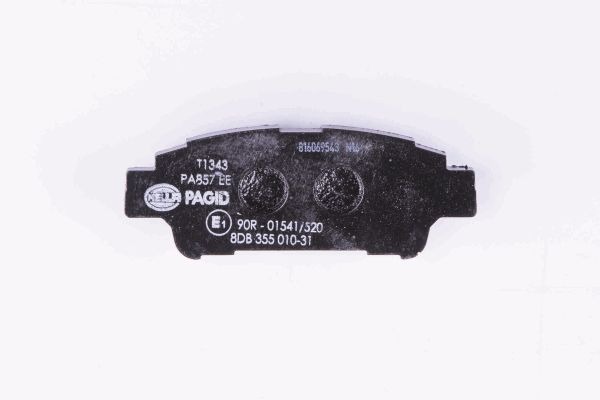 BEHR HELLA SERVICE - 8DB355010311 - Комплект тормозных колодок, дисковый тормоз