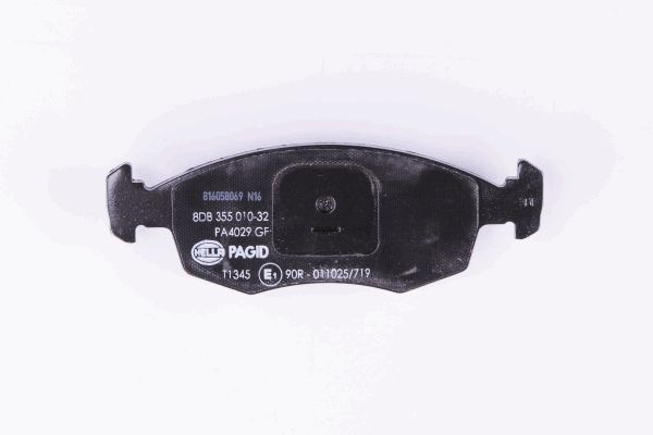 BEHR HELLA SERVICE - 8DB355010321 - Комплект тормозных колодок, дисковый тормоз