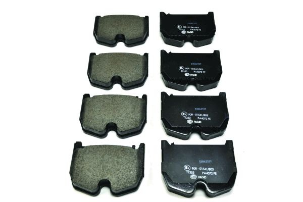 BEHR HELLA SERVICE - 8DB355010381 - Комплект тормозных колодок, дисковый тормоз BEHR HELLA SERVICE - 8DB355010381 - Комплект тормозных колодок, дисковый тормоз