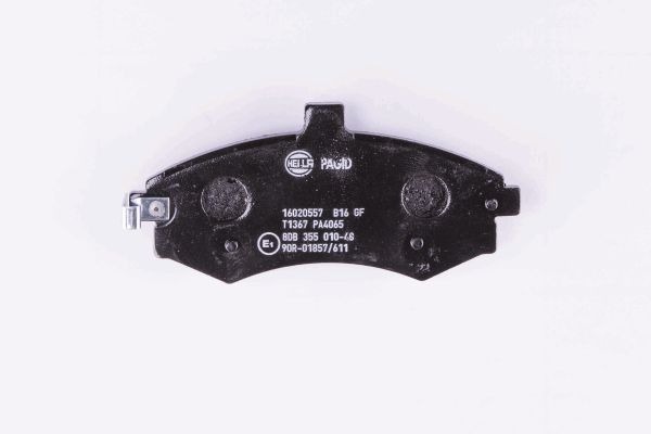 BEHR HELLA SERVICE - 8DB355010481 - Комплект тормозных колодок, дисковый тормоз BEHR HELLA SERVICE - 8DB355010481 - Комплект тормозных колодок, дисковый тормоз