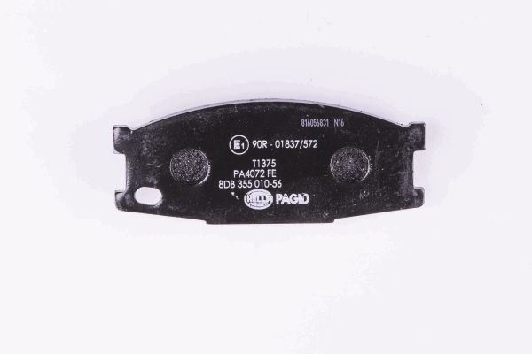 BEHR HELLA SERVICE - 8DB355010561 - Комплект тормозных колодок, дисковый тормоз