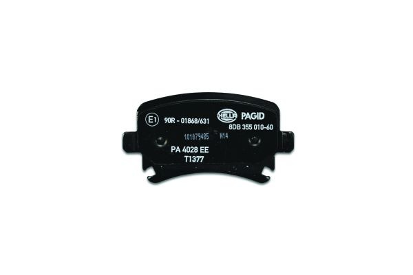 BEHR HELLA SERVICE - 8DB355010601 - Комплект тормозных колодок, дисковый тормоз BEHR HELLA SERVICE - 8DB355010601 - Комплект тормозных колодок, дисковый тормоз