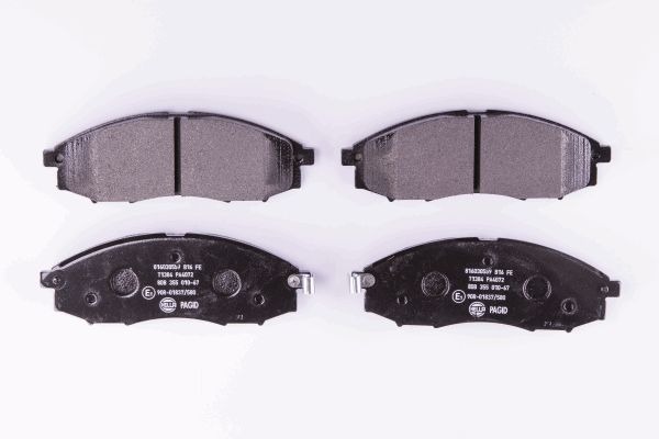 BEHR HELLA SERVICE - 8DB355010671 - Комплект тормозных колодок, дисковый тормоз