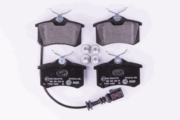 BEHR HELLA SERVICE - 8DB355010781 - Комплект тормозных колодок, дисковый тормоз BEHR HELLA SERVICE - 8DB355010781 - Комплект тормозных колодок, дисковый тормоз