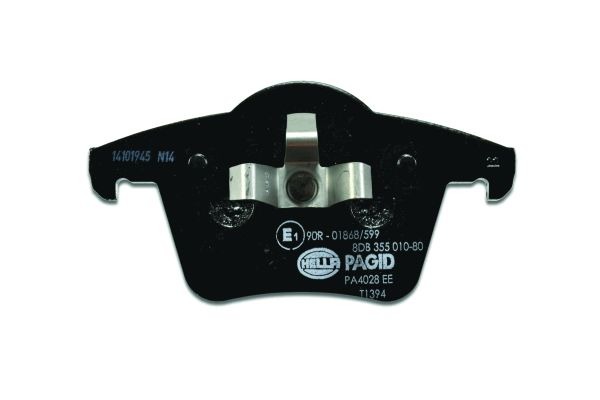 BEHR HELLA SERVICE - 8DB355010801 - Комплект тормозных колодок, дисковый тормоз