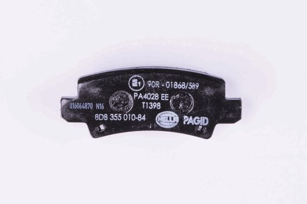 BEHR HELLA SERVICE - 8DB355010841 - Комплект тормозных колодок, дисковый тормоз