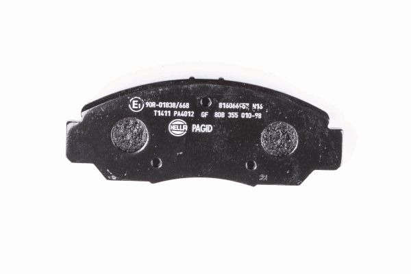 BEHR HELLA SERVICE - 8DB355010981 - Комплект тормозных колодок, дисковый тормоз