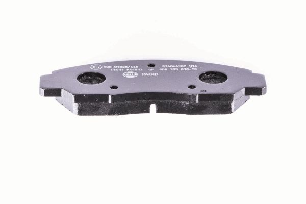 BEHR HELLA SERVICE - 8DB355010981 - Комплект тормозных колодок, дисковый тормоз