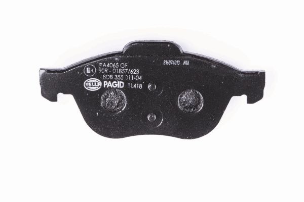 BEHR HELLA SERVICE - 8DB355011041 - Комплект тормозных колодок, дисковый тормоз BEHR HELLA SERVICE - 8DB355011041 - Комплект тормозных колодок, дисковый тормоз