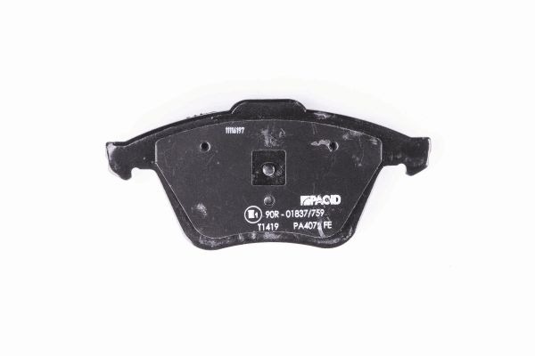 BEHR HELLA SERVICE - 8DB355011051 - Комплект тормозных колодок, дисковый тормоз