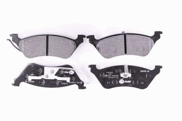 BEHR HELLA SERVICE - 8DB355011061 - Комплект тормозных колодок, дисковый тормоз BEHR HELLA SERVICE - 8DB355011061 - Комплект тормозных колодок, дисковый тормоз