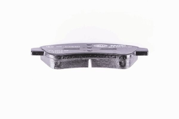 BEHR HELLA SERVICE - 8DB355011071 - Комплект тормозных колодок, дисковый тормоз BEHR HELLA SERVICE - 8DB355011071 - Комплект тормозных колодок, дисковый тормоз