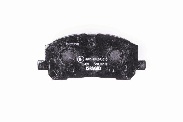 BEHR HELLA SERVICE - 8DB355011161 - Комплект тормозных колодок, дисковый тормоз BEHR HELLA SERVICE - 8DB355011161 - Комплект тормозных колодок, дисковый тормоз