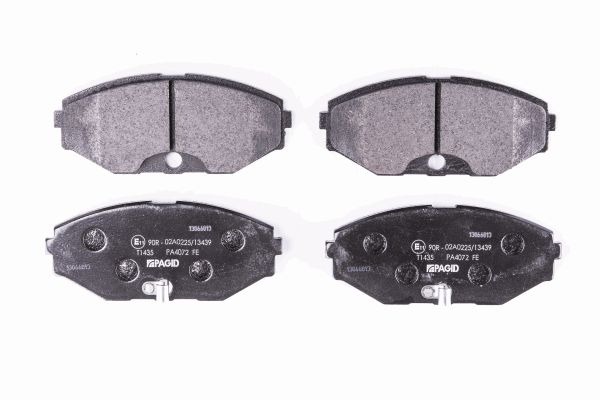 BEHR HELLA SERVICE - 8DB355011181 - Комплект тормозных колодок, дисковый тормоз BEHR HELLA SERVICE - 8DB355011181 - Комплект тормозных колодок, дисковый тормоз