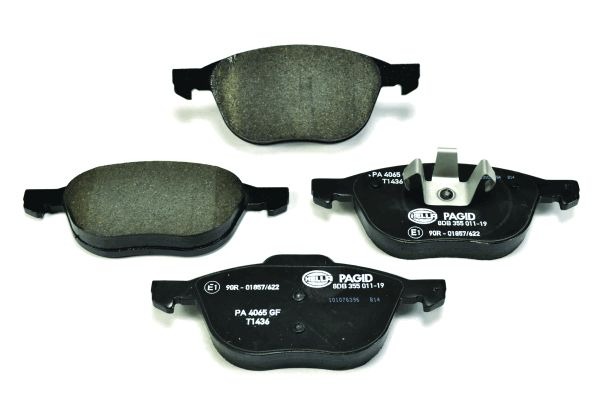 BEHR HELLA SERVICE - 8DB355011191 - Комплект тормозных колодок, дисковый тормоз