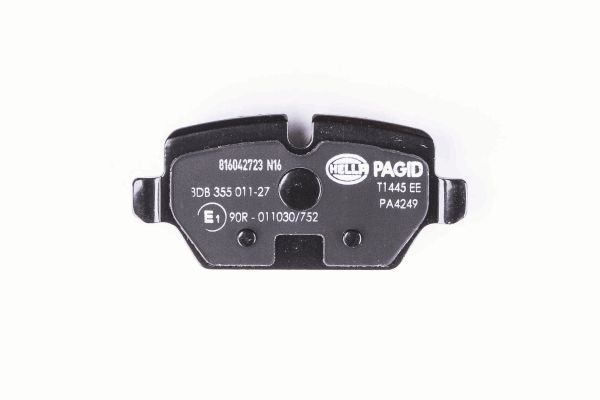 BEHR HELLA SERVICE - 8DB355011271 - Комплект тормозных колодок, дисковый тормоз BEHR HELLA SERVICE - 8DB355011271 - Комплект тормозных колодок, дисковый тормоз