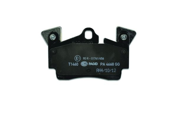 BEHR HELLA SERVICE - 8DB355011471 - Комплект тормозных колодок, дисковый тормоз