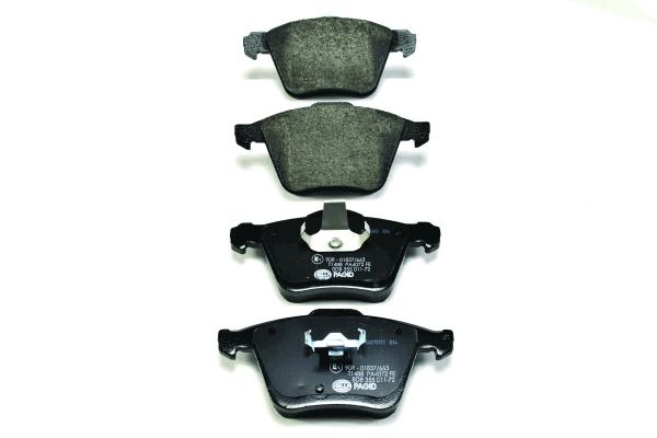 BEHR HELLA SERVICE - 8DB355011721 - Комплект тормозных колодок, дисковый тормоз